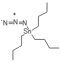三正丁基叠氮化锡分子式结构图