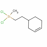 [2-(4-环己烯基)乙基]甲基二氯硅烷分子式结构图