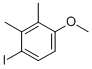 4-碘-2,3-二甲基苯甲醚分子式结构图