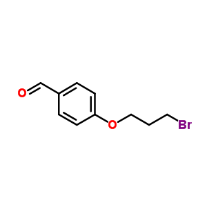 4-(3-溴丙基氧基)苯甲醛分子式结构图