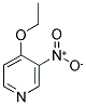 4-乙氧基-3-硝基吡啶分子式结构图