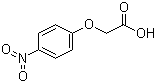 4-硝基苯氧乙酸分子式结构图