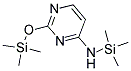 N-(三甲硅基)-2-(三甲基硅氧基)-4-嘧啶胺分子式结构图