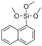 1-萘基三甲氧基硅烷分子式结构图