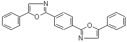 1,4-双(5-苯基恶唑)苯分子式结构图