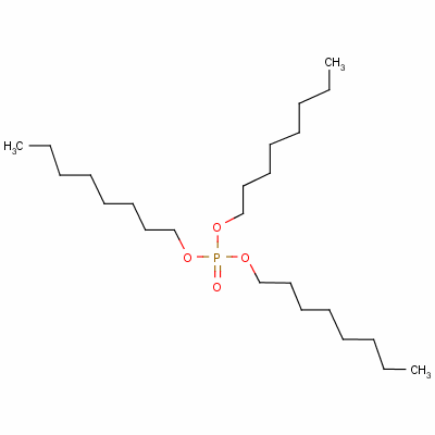 磷酸三辛酯分子式结构图
