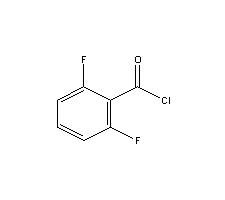2,6-二氟苯甲酰氯分子式结构图
