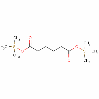 己二酸二(三甲基硅酯)分子式结构图