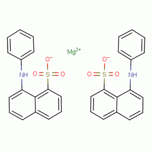 8-苯胺基-1-萘磺酸镁盐分子式结构图