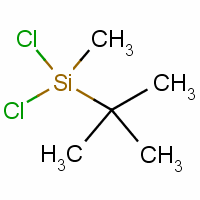 叔丁基甲基二氯硅烷分子式结构图