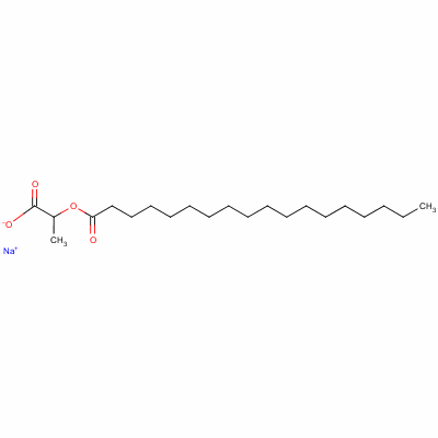 1-羧基乙基硬脂酸钠分子式结构图