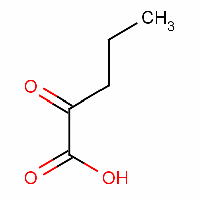 2-氧代戊酸分子式结构图