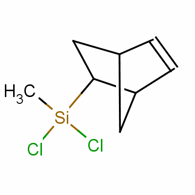 (5-双环(2.2.1)庚基-2-烯)甲基二氯硅烷分子式结构图