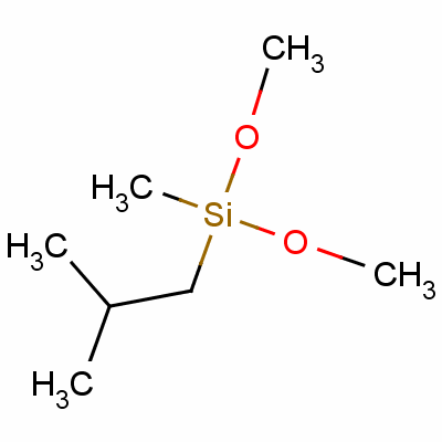 异丁基甲基二甲氧基硅烷分子式结构图