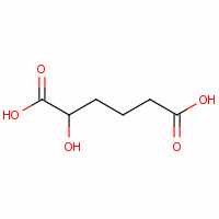 2-羟基己二酸分子式结构图