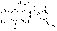 氯洁霉素分子式结构图