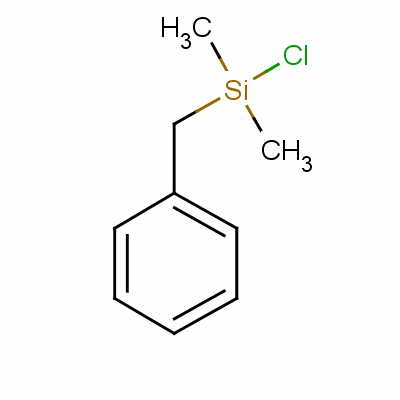 苄基二甲基氯硅烷分子式结构图