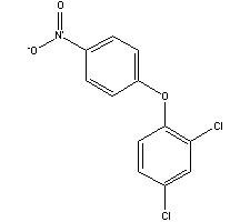 除草醚分子式结构图