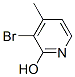 2-羟基-3-溴-4-甲基吡啶分子式结构图