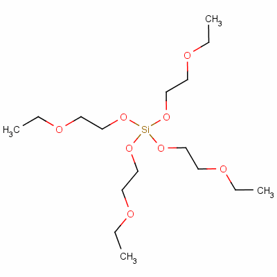 四乙氧基乙基原硅酸分子式结构图