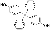 4,4'-二苯亚甲基双酚分子式结构图