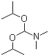 N,N-二甲基甲酰胺二异丙基缩醛分子式结构图