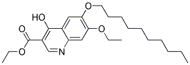 乙癸氧喹酯分子式结构图