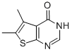 5,6-二甲基噻吩[2,3-D]嘧啶-4(3H)-酮分子式结构图