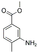 3-氨基-4-甲基苯甲酸甲酯分子式结构图