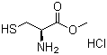 L-半胱氨酸甲酯盐酸盐分子式结构图