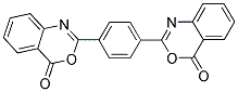 2,2'-(1,4-亚苯基)双-4H-3,1-苯并恶嗪-4-酮分子式结构图