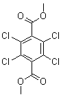 氯酞酸二甲酯分子式结构图