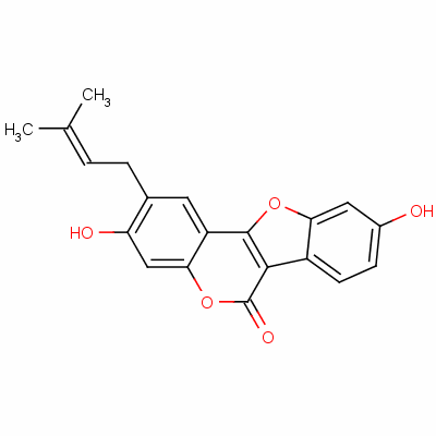 补骨脂定分子式结构图