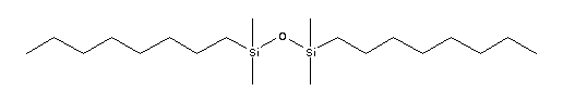 1,3-正辛基四甲基二硅氧烷分子式结构图