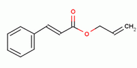 肉桂酸烯丙酯分子式结构图