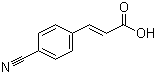 4-氰基肉桂酸分子式结构图