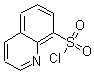 喹啉-8-磺酰氯分子式结构图