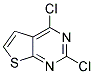 2,4-二氯噻吩并[2,3-d]嘧啶分子式结构图