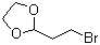 2-(2-溴乙基)-1,3-二氧戊环分子式结构图