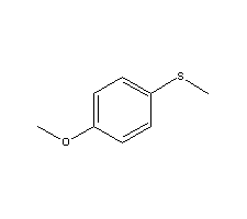 4-甲氧基茴香硫醚分子式结构图