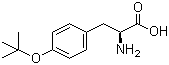 O-叔丁基-L-酪氨酸分子式结构图