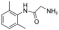 2-氨基-N-(2,6-二甲基苯基)乙酰胺分子式结构图