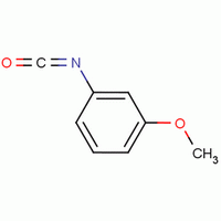 3-甲氧基苯基异氰酸酯分子式结构图