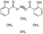 2-羟基苯甲酸镁四水合物分子式结构图