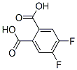 4,5-二氟邻苯二甲酸分子式结构图