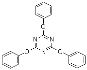 2,4,6-三苯氧基-1,3,5-三嗪分子式结构图