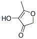 4-羟基-5-甲基-3(2H)-呋喃酮分子式结构图