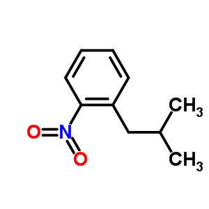 1-硝基-2-异丁基苯分子式结构图