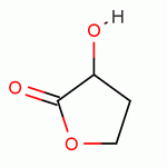 2-羟基-γ-丁内酯分子式结构图