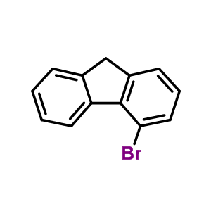 4-溴-9H-芴分子式结构图